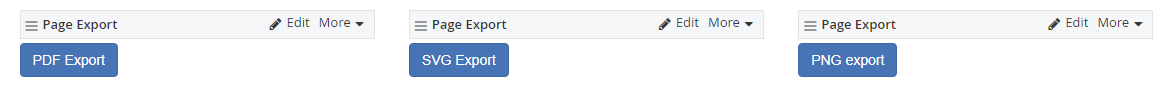 TPC page export widget 