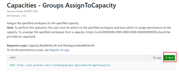 Capacity Assign