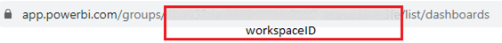 Workspace ID