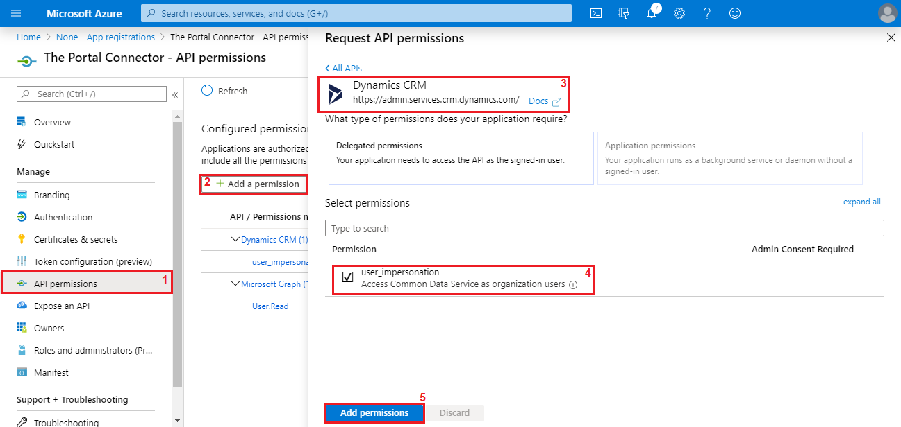 Step 7 in Microsoft Azure