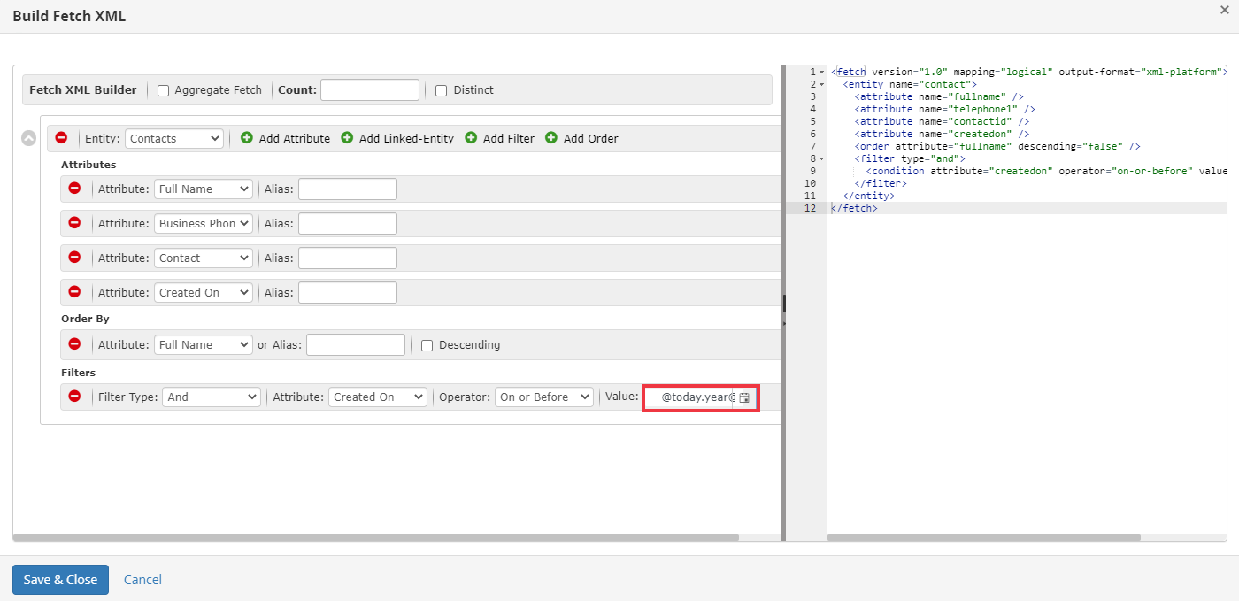 How-to-fetchXML strings