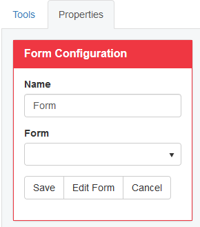 Form Configuration Form Configuration